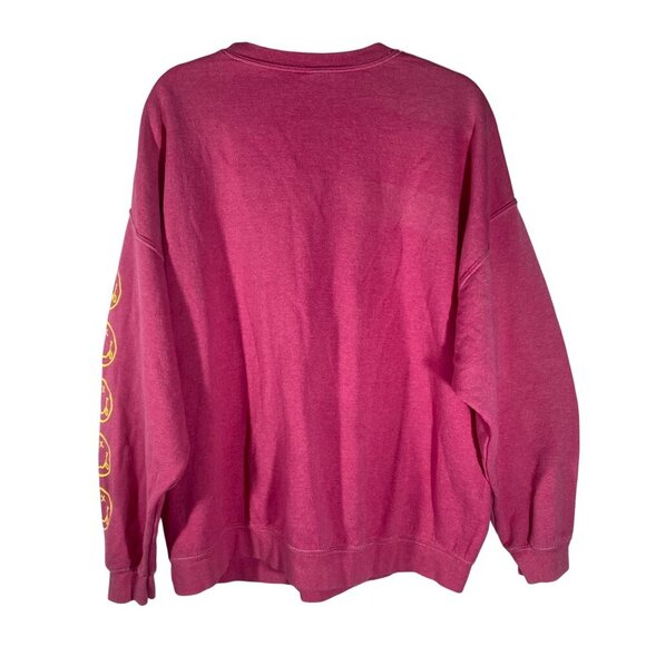 Urban Outfitters Over dyed oversized Nirvana sweatshirt tie dye logo women’s S/M - Picture 3 of 4